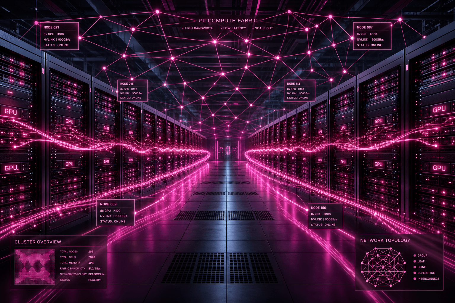 Multi-GPU AI compute cluster available for investment